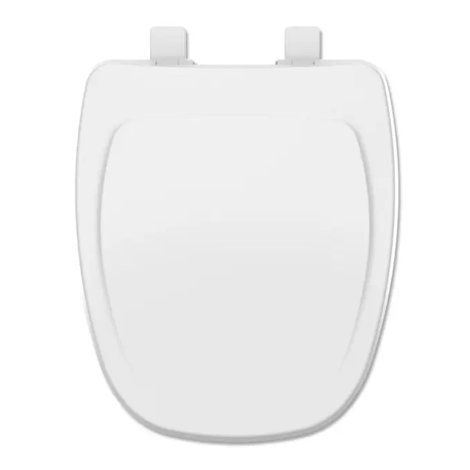 Assento Sanitário Monte Carlo PP Quadrado Branco