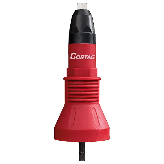 Cabeçote Rebitador com 4 Bicos para Furadeira 2,4 a 4,8 mm CORTAG-61787