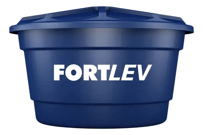 Caixa Deapos;água Fortlev Vertical Polietileno 500 Litros Azul