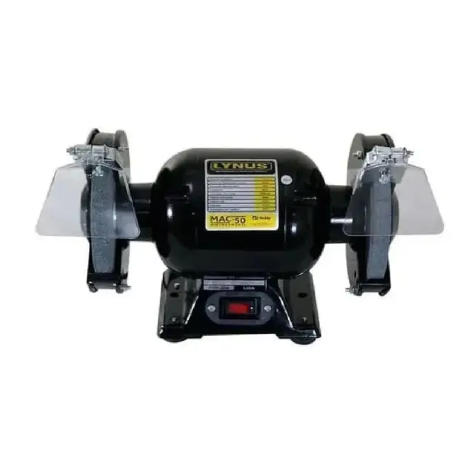 Moto Esmeril de Bancada 6" 360W 3090RPM Profissional MAC-50 - LYNUS