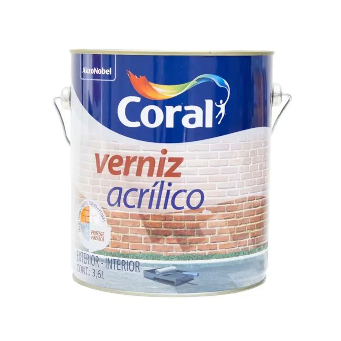 Verniz Acrílico Incolor Coral