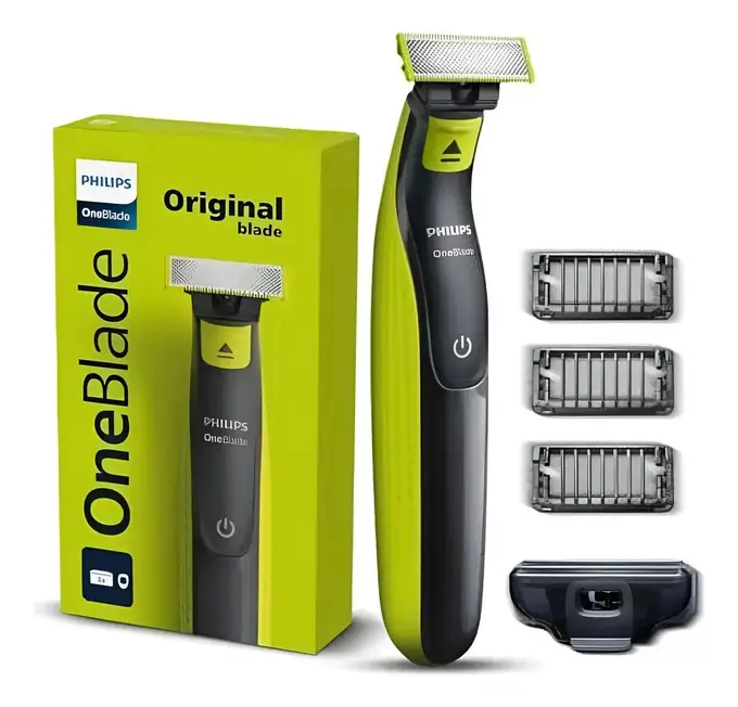 Aparador Barbeador Philips OneBlade QP2520/70 Uso Seco e Molhado Bivolt