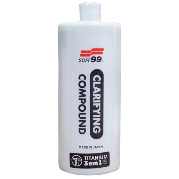 Composto para Polimento Clarifying Titanium 3 em 1 SOFT99-10326