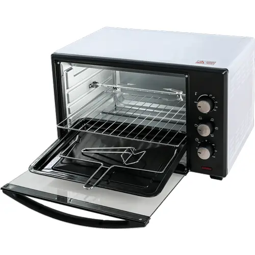 Forno Elétrico Plus 48 Litros Preto / Branco