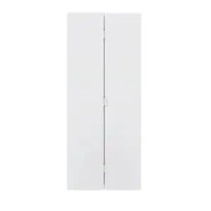 Folha de Porta Camarão Colmeia Lisa Primer sem Ferragens Branco Vert