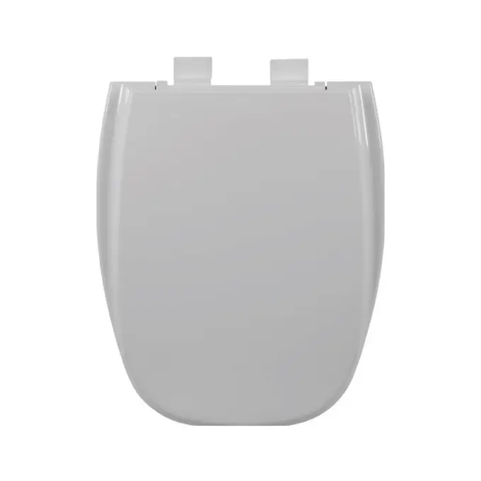 Assento Sanitário Monte Carlo Soft Close PP Quadrado Branco