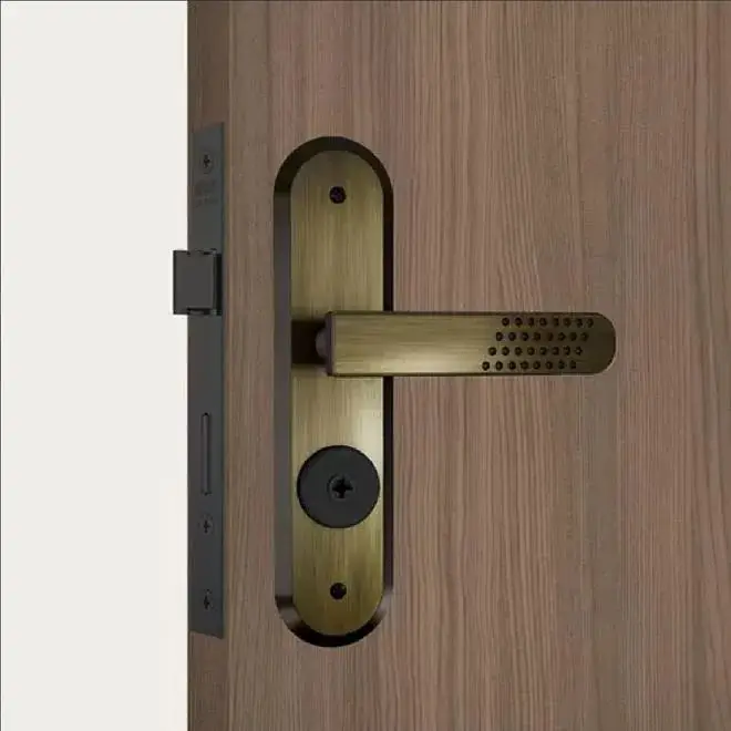 Fechadura Porta Externa Tetra 1800/21 Espelho Antique - STAM