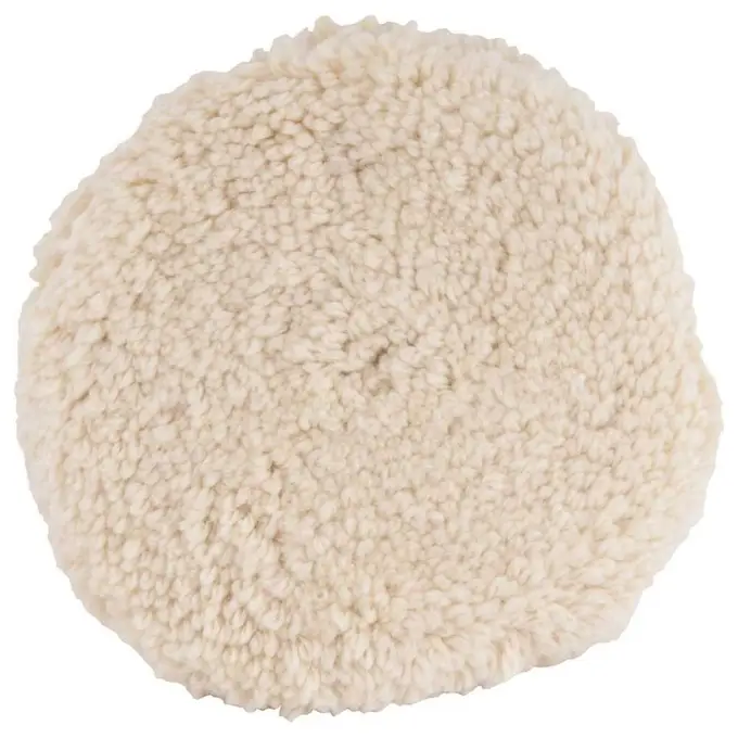 Boina de Lã de Carneiro Dupla Face para Polimento Branca 8 Pol. VONDER-6099000800