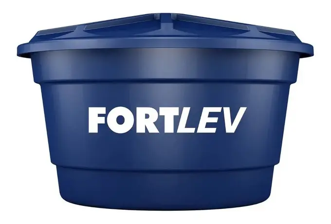Caixa deapos;água 100L Fortlev Vertical Polietileno Azul