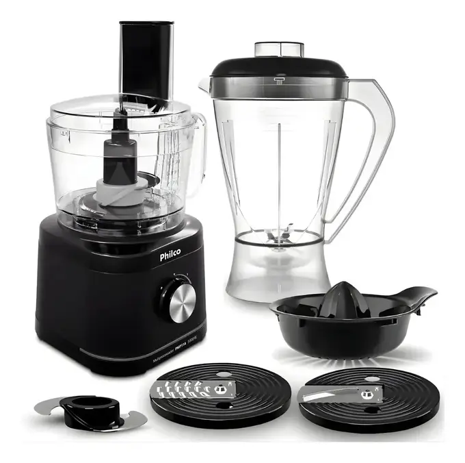 Philco Multiprocessador 5 em 1 1000W com Espremedor e 1.5L