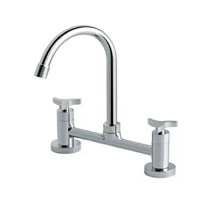Misturador Para Cozinha De Mesa Trio Cromado - DOCOL