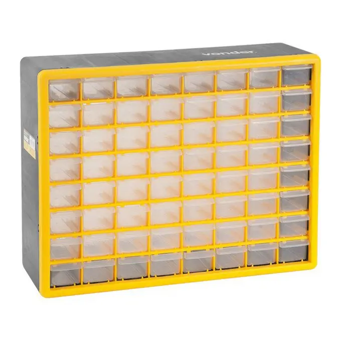 Organizador Plástico com 64 Gavetas OPV 310. VONDER-6108310000