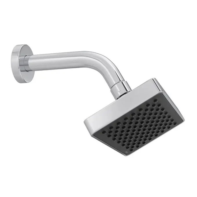Chuveiro Retangular Cromado Parede Flex 150mm Deca