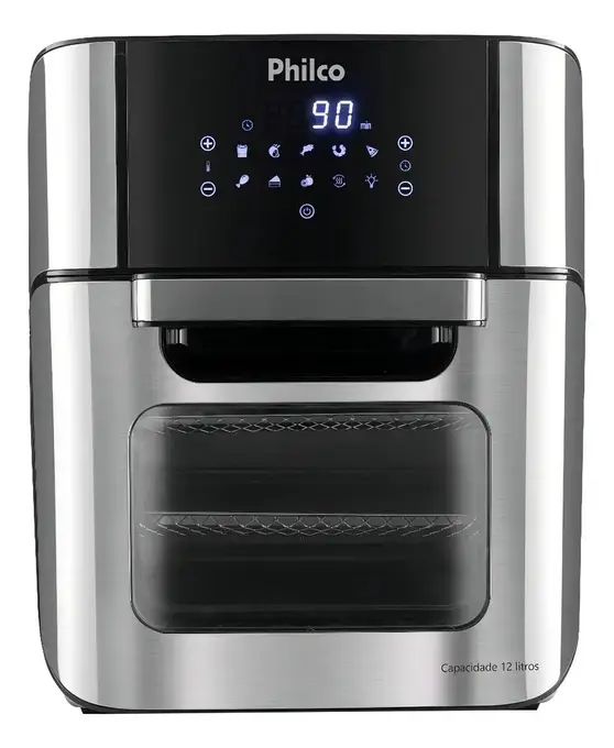 Fritadeira e Forno Air Fry Oven Philco PFR2200P 12L Bivolt