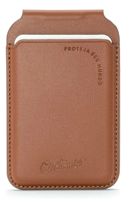 Customic MagSafe Wallet Allure Stand - Suporte Universal Cor Brown