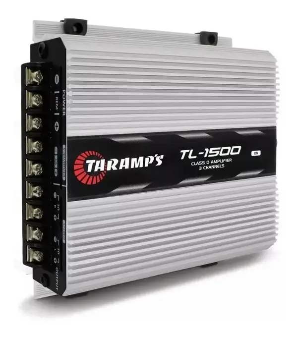Taramps TL-1500 Amplificador Digital 3 Canais 390W RMS