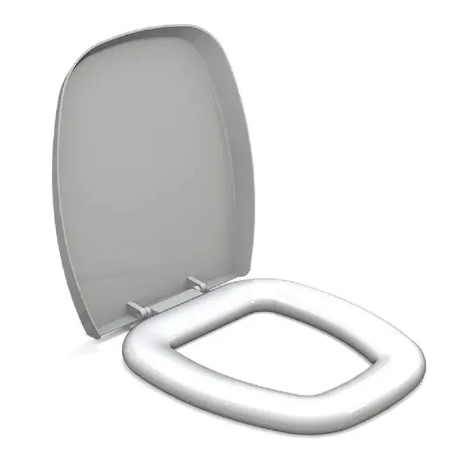 Assento Sanitário Almofadado Luxo Thema Branco - DURIN
