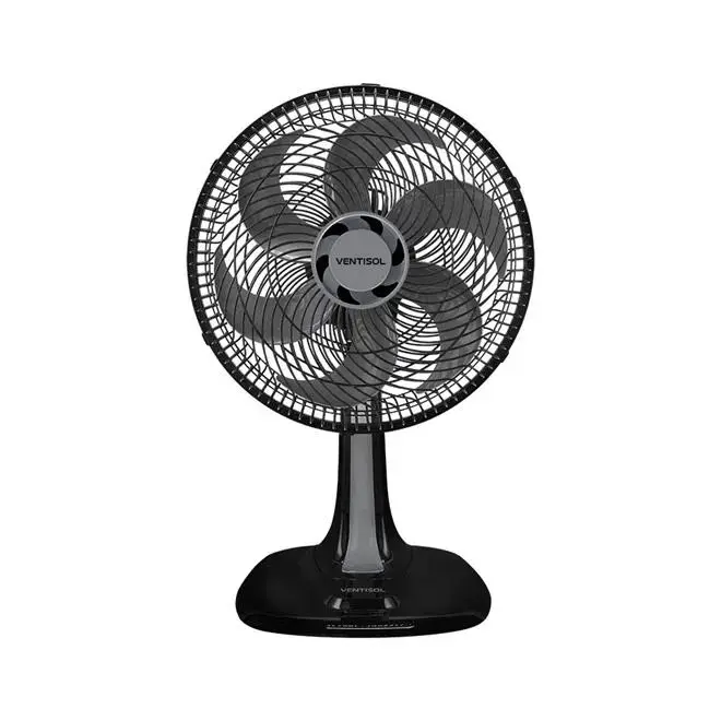 Ventilador de Mesa Turbo 30cm 6 Pás Oscilante VENTISOL