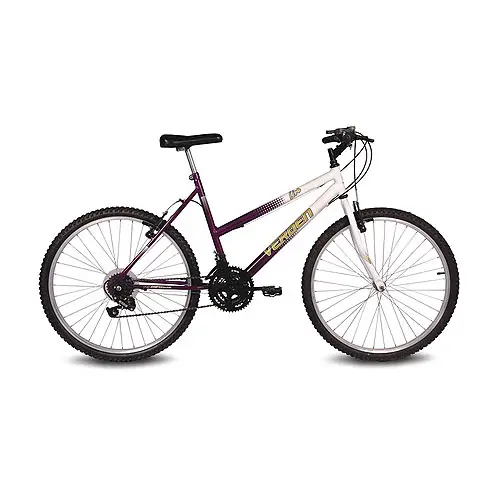 Bicicleta Aro 26 Live Branco e Violeta
