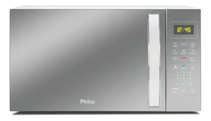 Micro-ondas Philco PMO38E 33L Espelhado Branco 1400W 220V