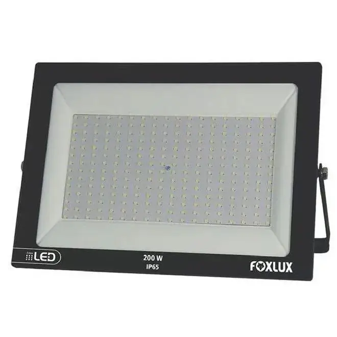 Refletor LED 200W 6500K Luz Branca Bivolt IP65 - Foxlux