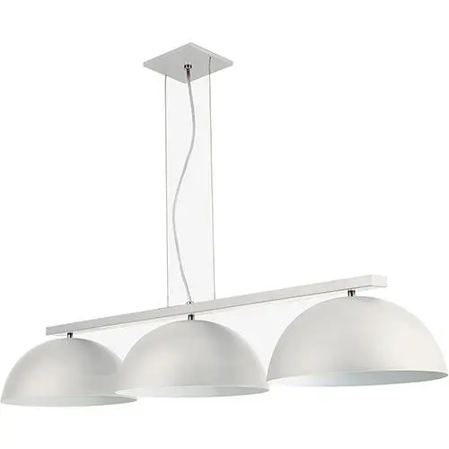 Pendente Triplo 320 3 Lâmpadas Soquete E27 Branco