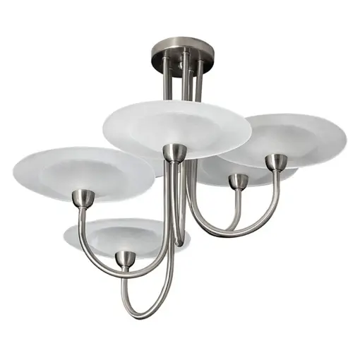 Lustre Candelabro Startec Plat 5 – 110v Branco