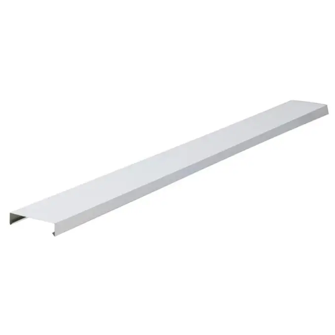 Rufo Capa Aço Corte 28 Galvalume Branco 3m Calhaforte