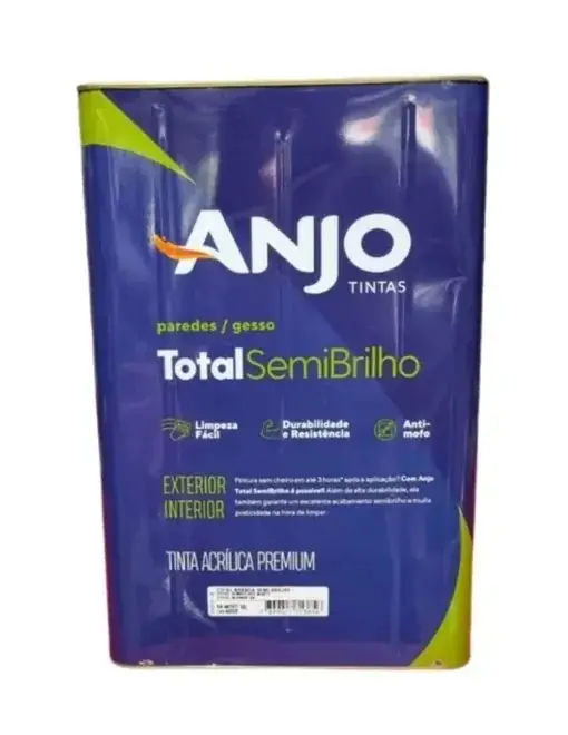 Base A Acrílica Total Semi-Brilho Premium 16,2L ANJO