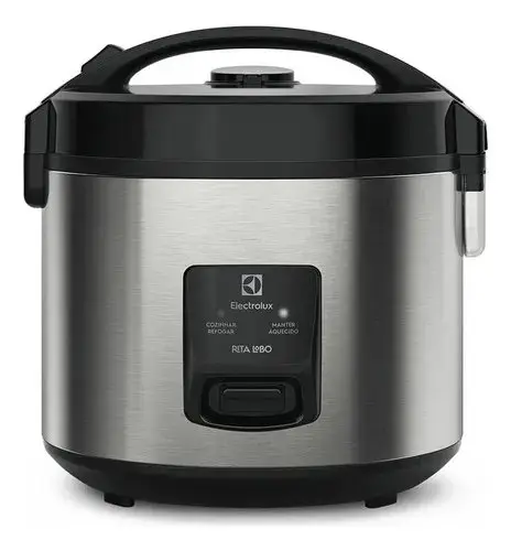 Panela de Arroz Elétrica Electrolux 3,5L Inox Efficient 2 em 1 ERC20 - 110/220V