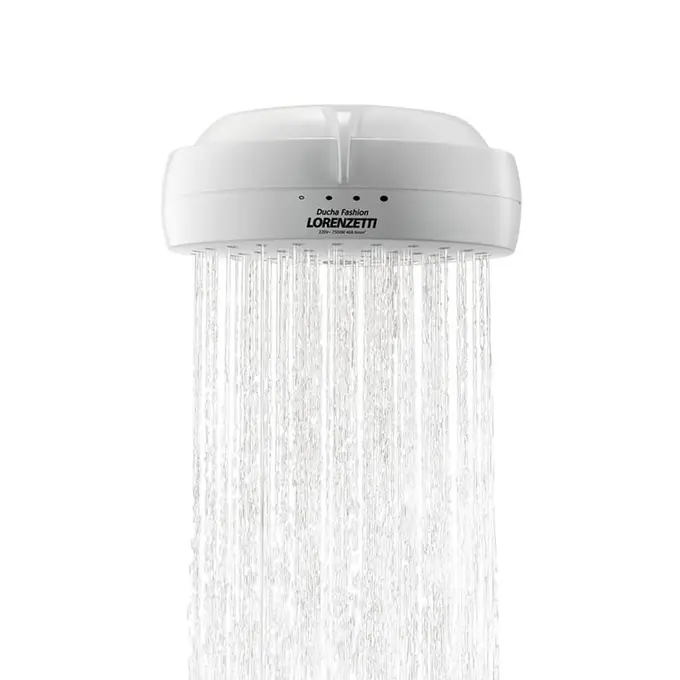 Ducha Fashion Multitemperatura Branca 220V 6800W Lorenzetti