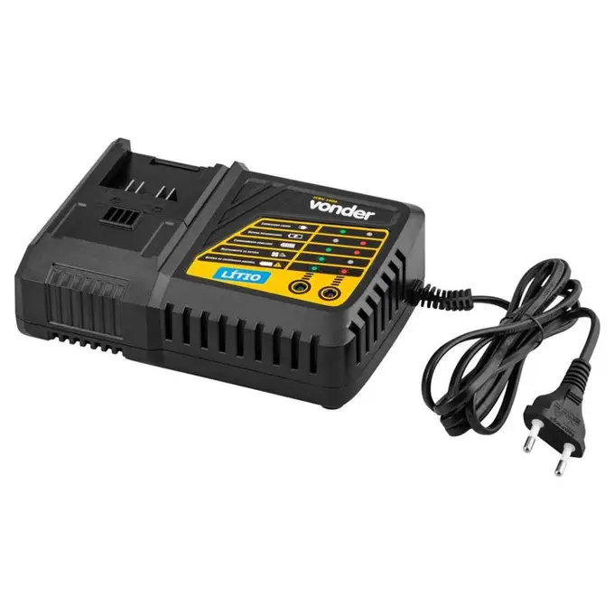 Carregador de Bateria ICBV1806 Carregamento Rápido Bivolt VONDER-6004180600