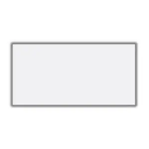 Piso Ártico Retificado Polido Branco 56x113cm 2,50m2